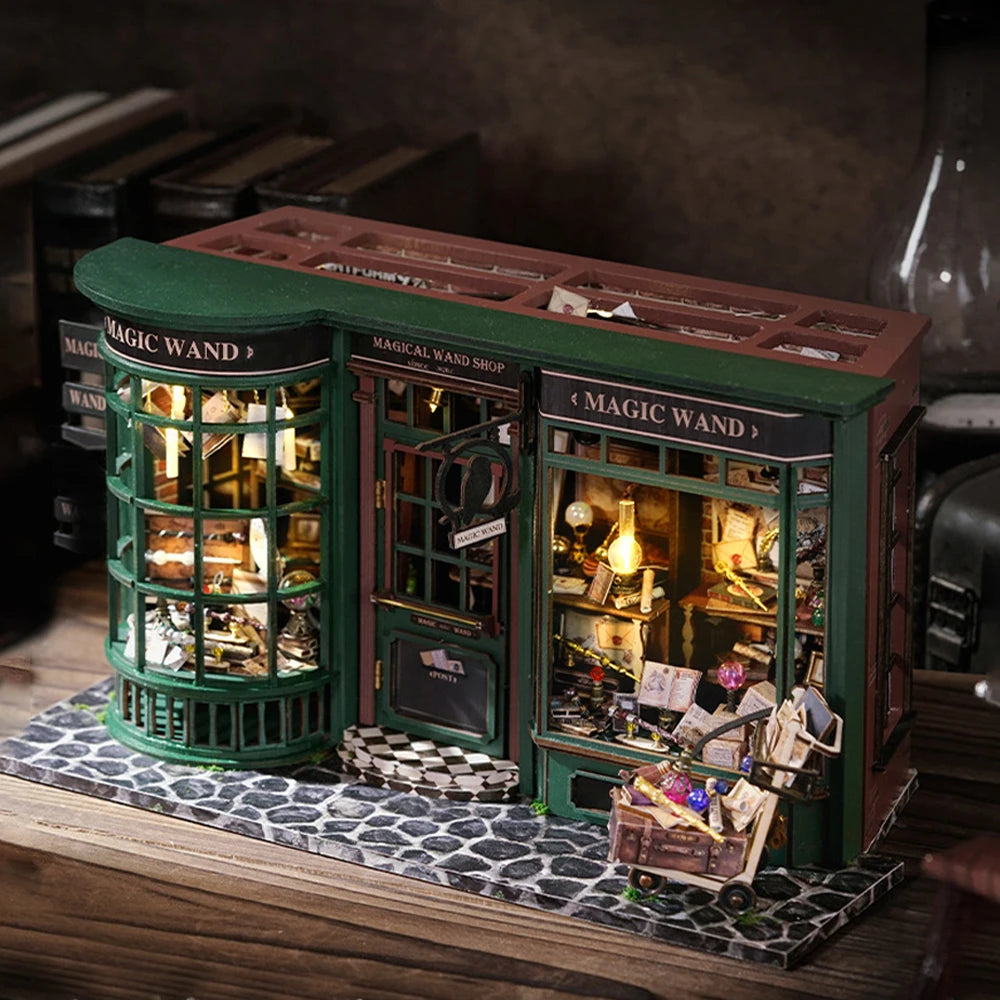 The Enchanted Shop – DIY Miniature Kit with LED Light