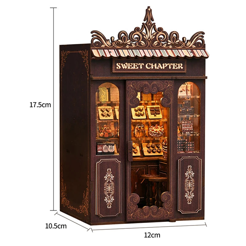 The Dragon Treasure Labyrinth – DIY Fantasy Book Nook Kit with LED Light