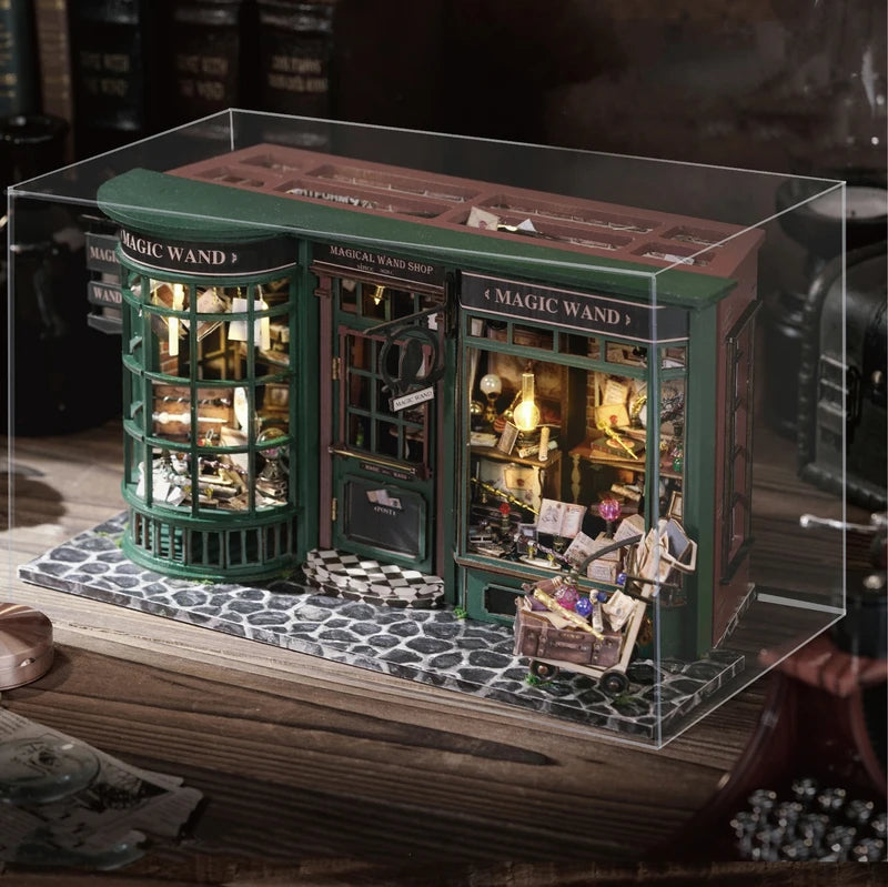 The Enchanted Shop – DIY Miniature Kit with LED Light