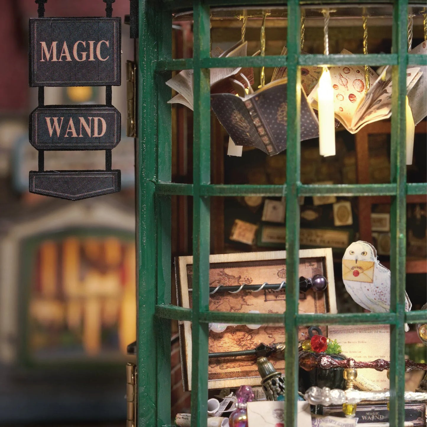 The Enchanted Shop – DIY Miniature Kit with LED Light