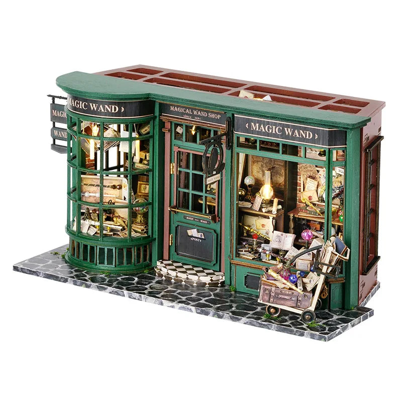 The Enchanted Shop – DIY Miniature Kit with LED Light