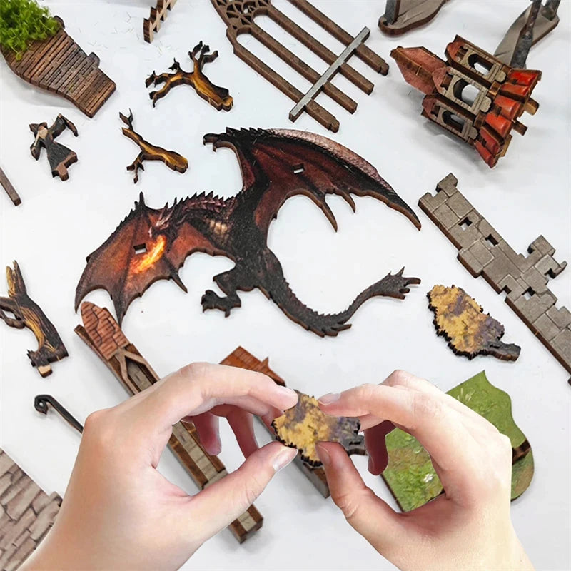 The Ring Realm – DIY Fantasy Book Nook Kit with LED Light
