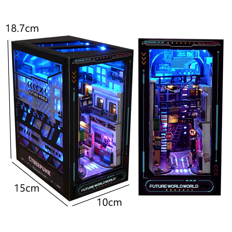 The Dragon Treasure Labyrinth – DIY Fantasy Book Nook Kit with LED Light