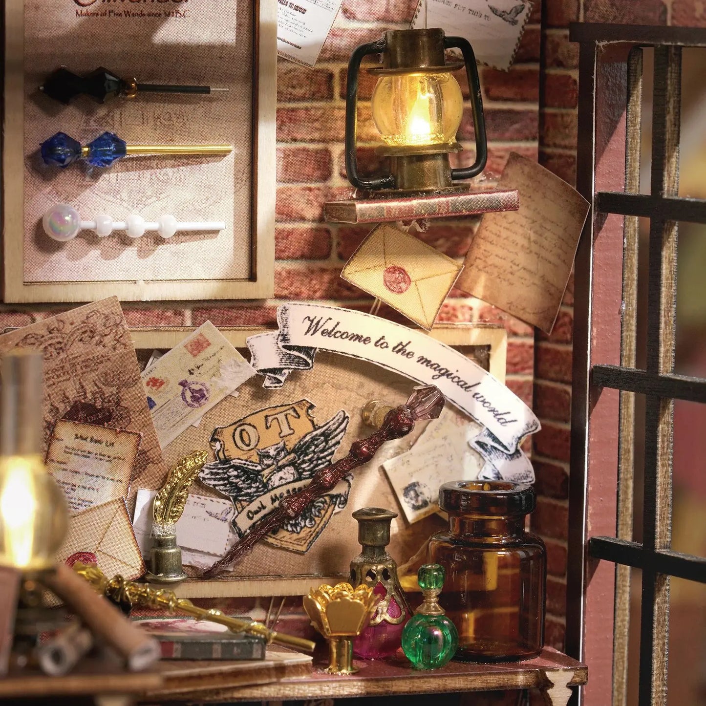 The Enchanted Shop – DIY Miniature Kit with LED Light